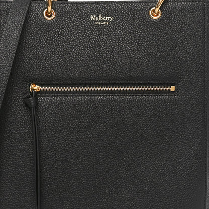 Mulberry Classic Grain Small Maple Tote Black 7 of 9