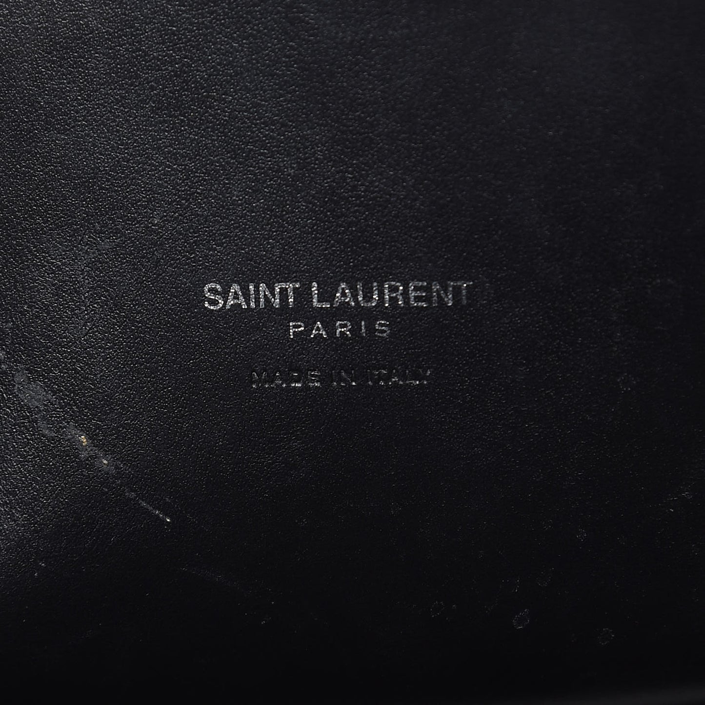 Grained Calfskin Baby Sac De Jour Black