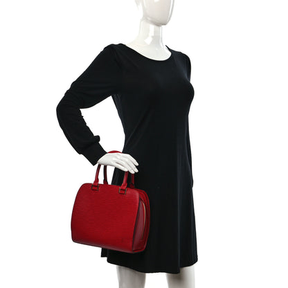 Louis Vuitton Epi Pont-Neuf Castillan Red 2 of 9