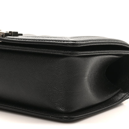 Chanel Caviar Quilted Medium Boy Flap Black 9 of 10