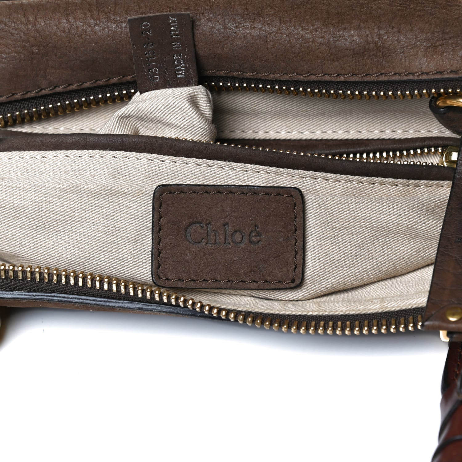 Chloe Nubuck Medium Marcie Satchel Dark Brown 5 of 18