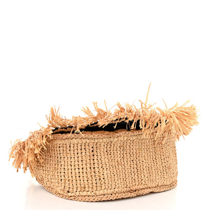 Stella McCartney Raffia Crochet Shoulder Bag Natural 4 of 9