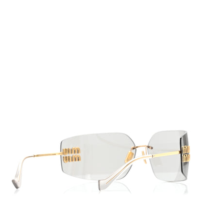 Miu Miu Metal Aube Sunglasses SMU54Y Light Gray 4 of 7