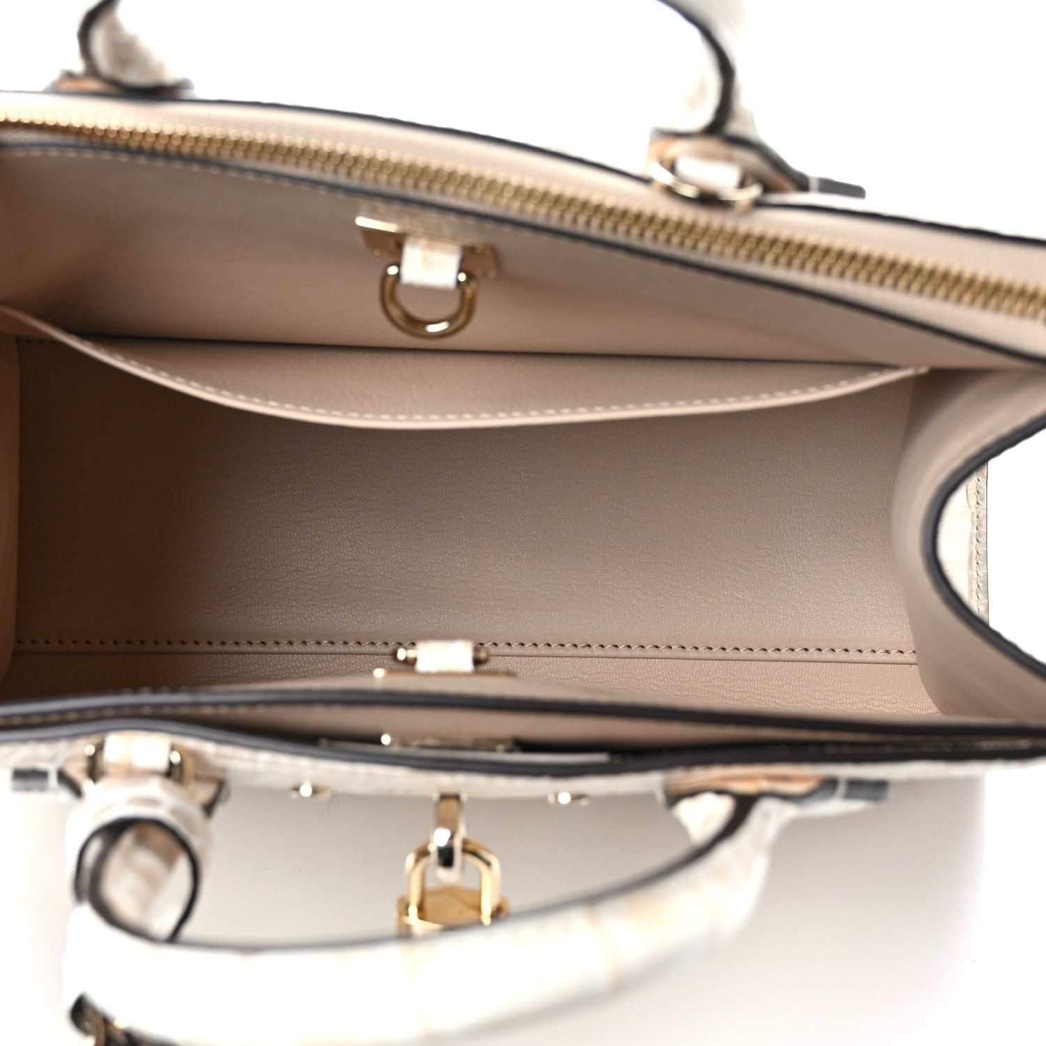 Louis Vuitton Alligator City Steamer PM Pearl 5 of 10