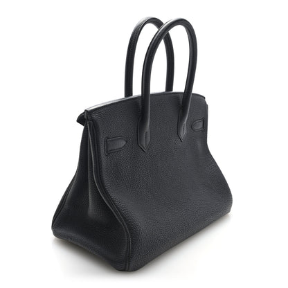Hermes Togo BIRKIN 30 Black 3 of 10