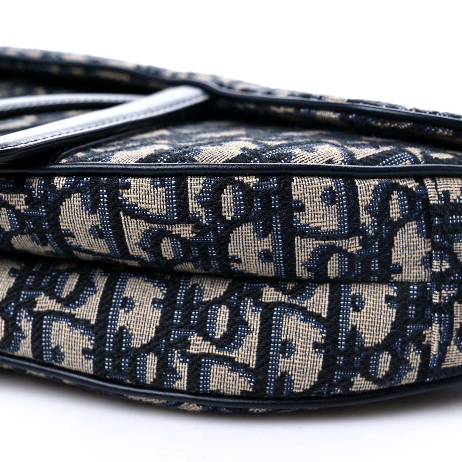 Christian Dior Oblique Saddle Bag Blue 9 of 9