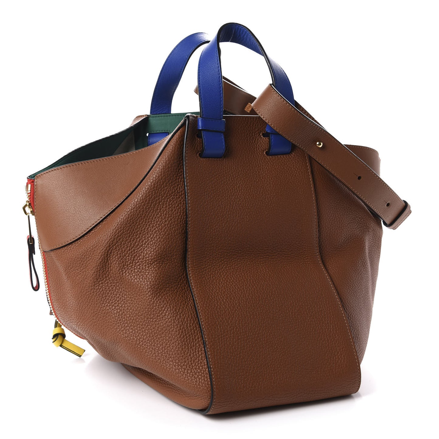 Calfskin Medium Stars Hammock Shoulder Bag Tan