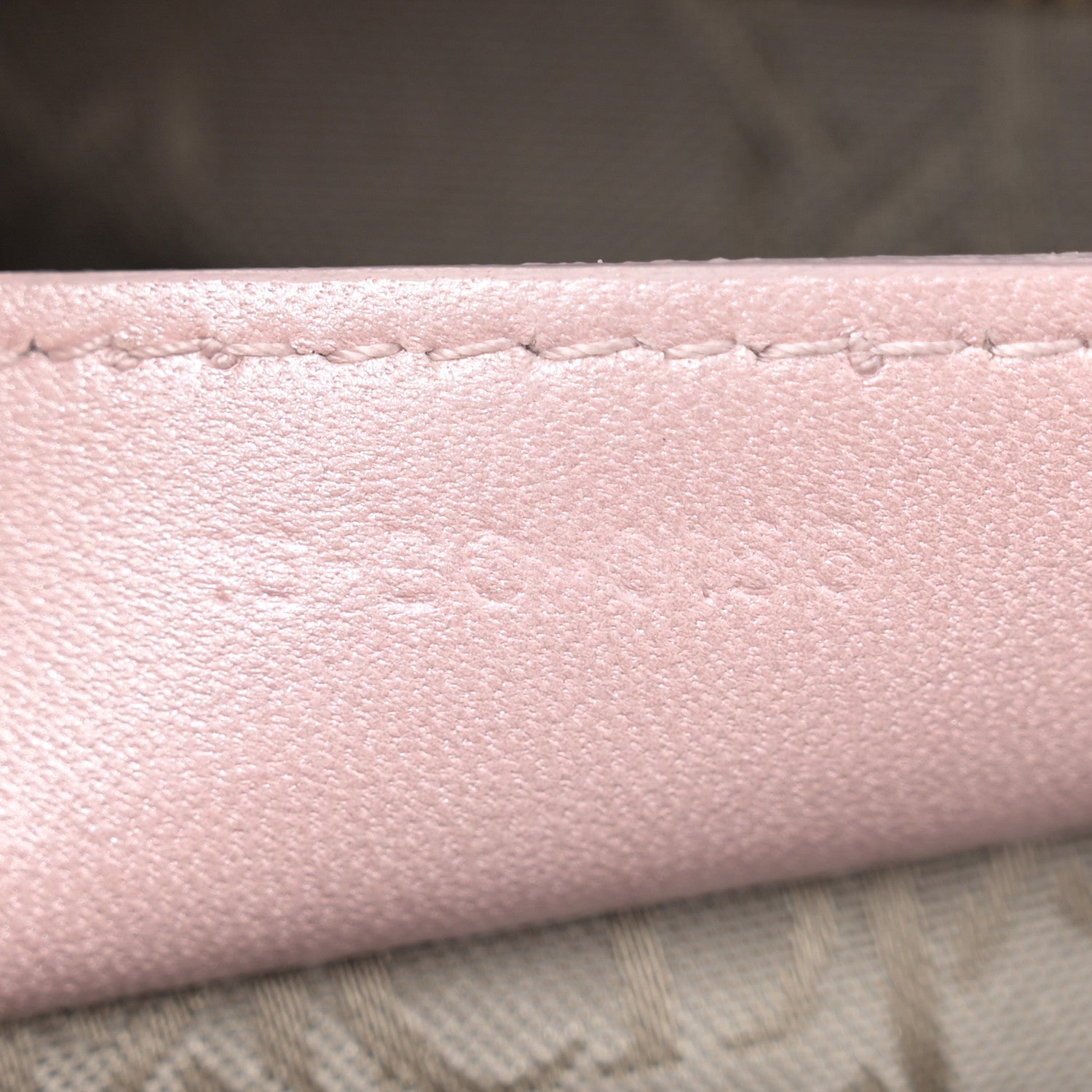 Christian Dior Pearly Lambskin Cannage Medium Lady Dior Lotus 7 of 12