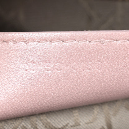 Christian Dior Pearly Lambskin Cannage Medium Lady Dior Lotus 7 of 12