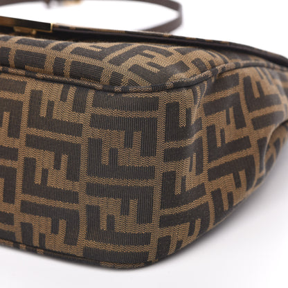 Fendi Zucca Vitello Artic Messenger Bag Tobacco Castagna 9 of 9