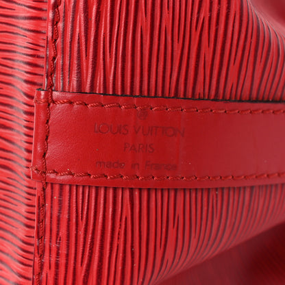 Louis Vuitton Epi Petit Noe Castillan Red 6 of 11
