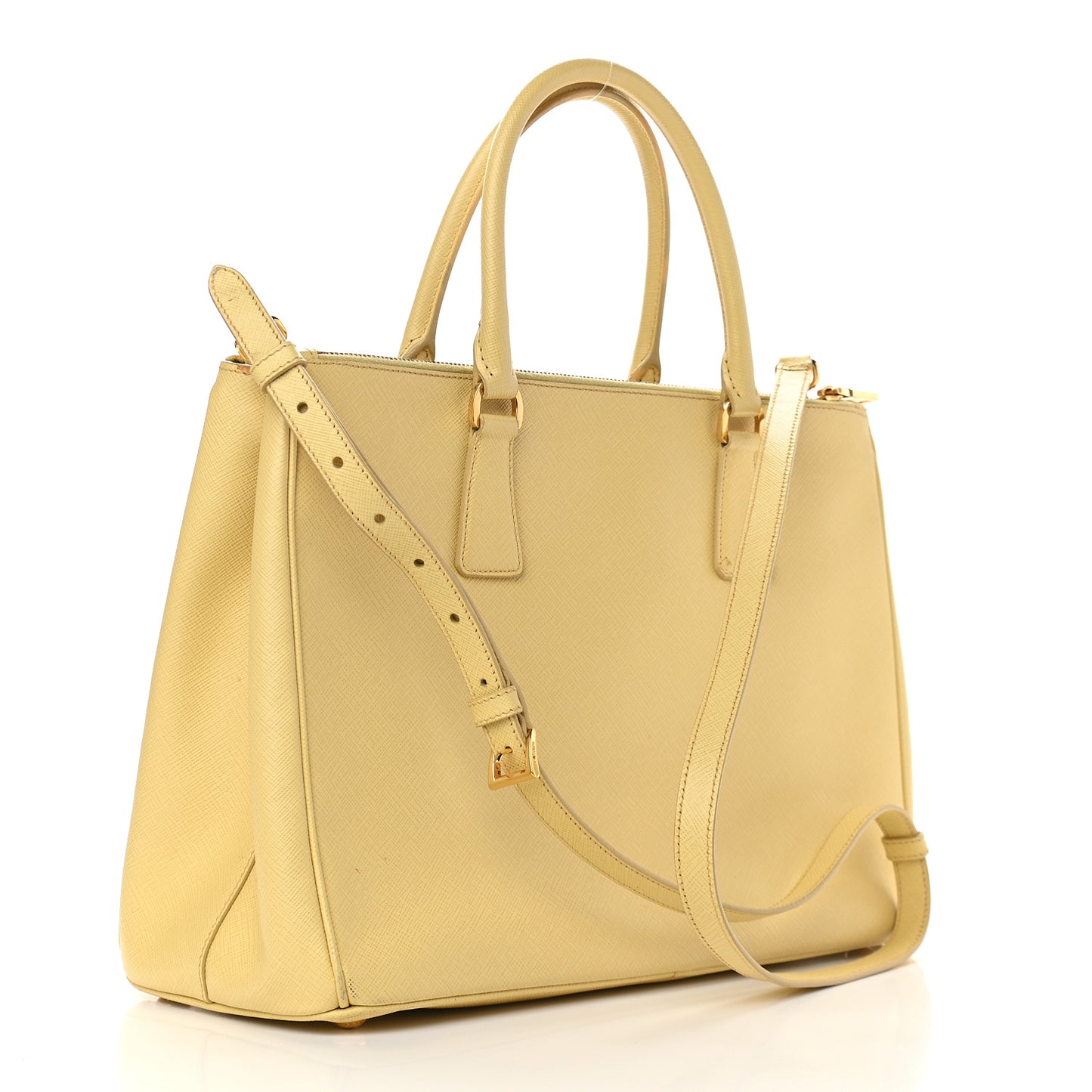 Saffiano Small Galleria Double Zip Tote Ginestra