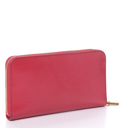 Burberry London Calfskin Elmore Zip Around Wallet Pink 3 of 6