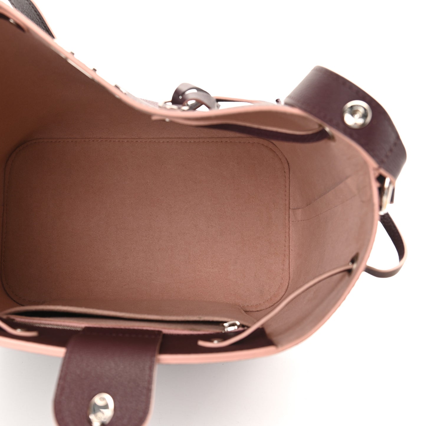 Calfskin Lockme Bucket Prune