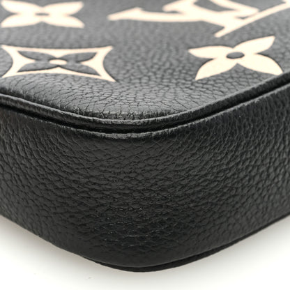 Louis Vuitton LOUIS VUITTON Empreinte Monogram Giant Mini Pochette Accessories Black 8 of 10