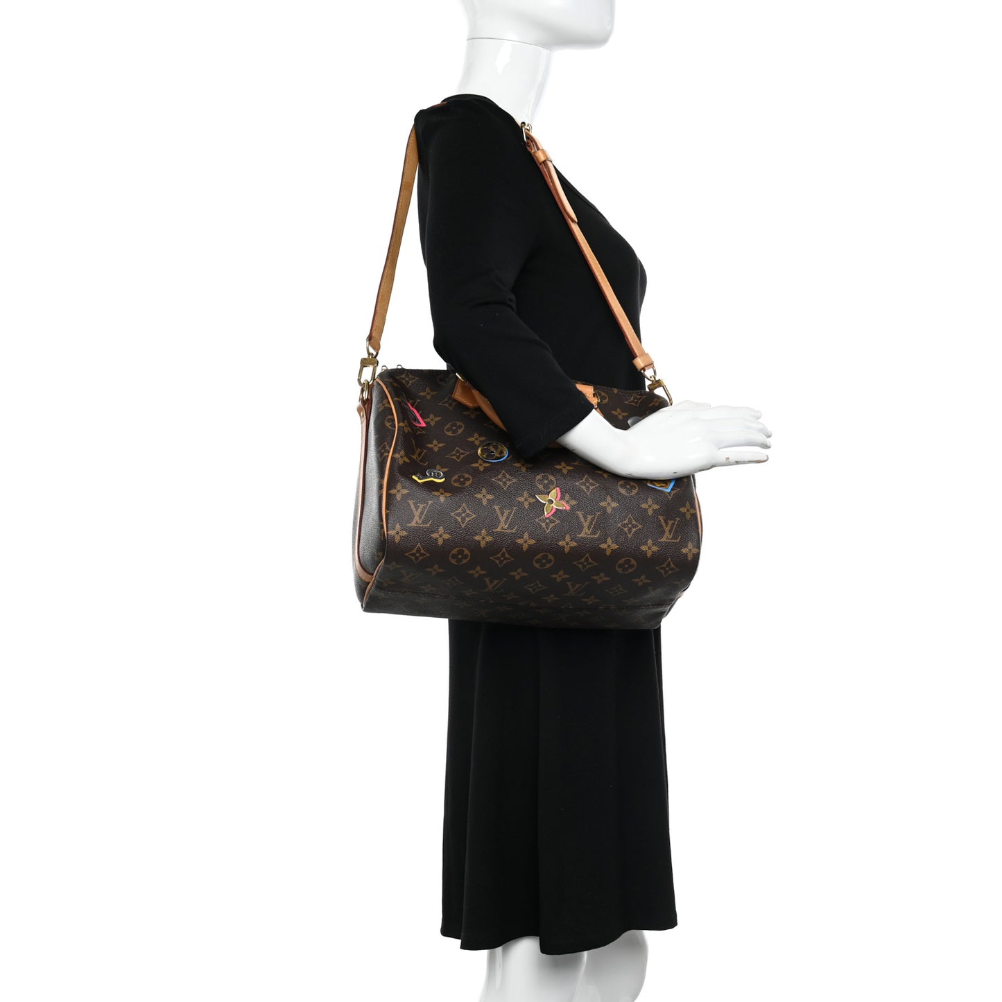 Monogram Love Lock Speedy Bandouliere 30