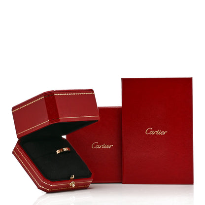 Cartier 18K Yellow Gold 3.5mm LOVE Wedding Band Ring 55 7.25 5 of 5