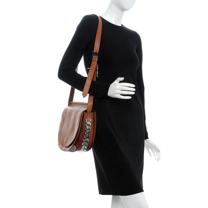 Givenchy Calfskin Infinity Saddle Bag Cognac 2 of 8