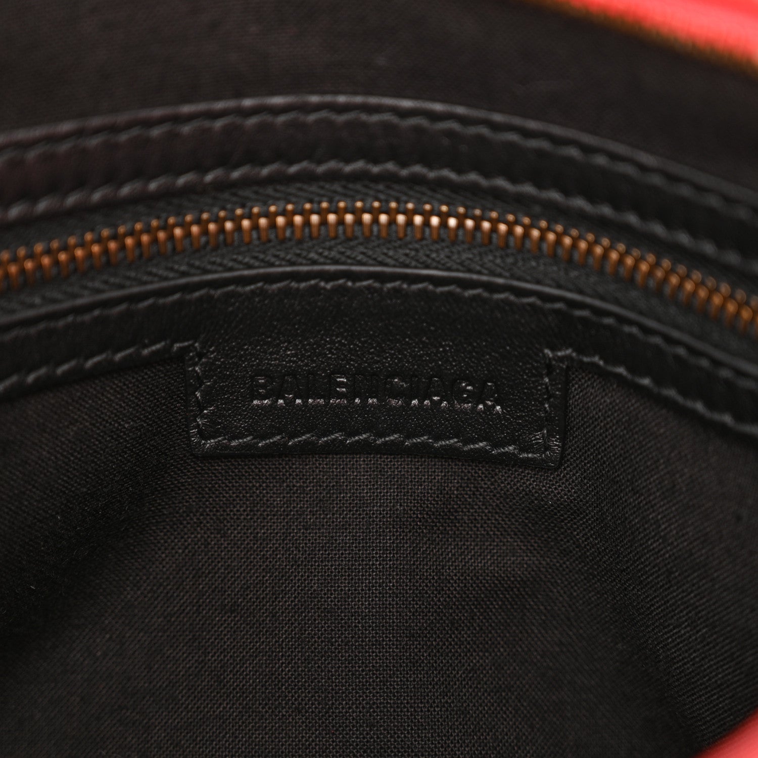 Balenciaga Agneau Arena Classic Hardware Small Le City Vermillon Red 7 of 10