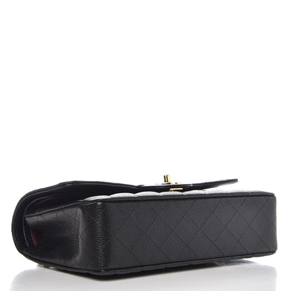Chanel Caviar Quilted Medium Double Flap Black 5 of 8