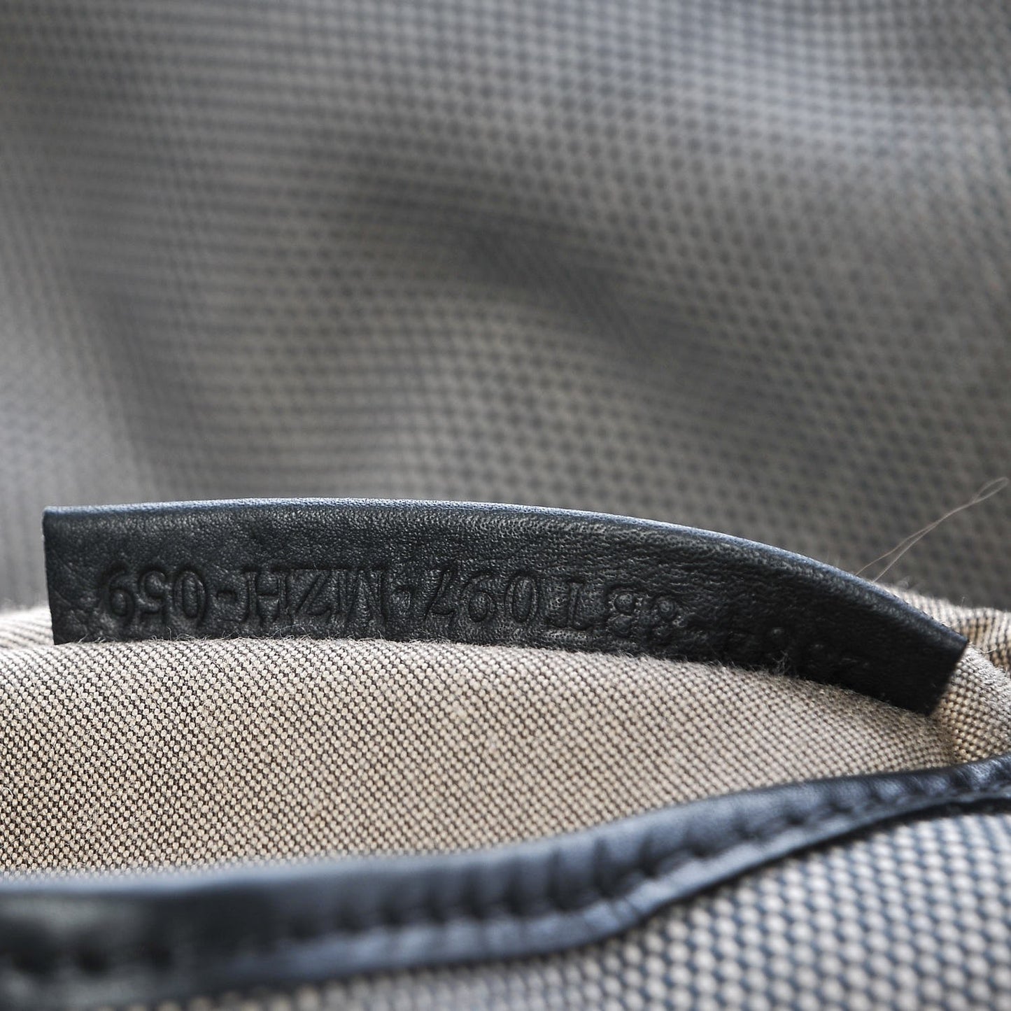 Canvas Shoulder Bag Black