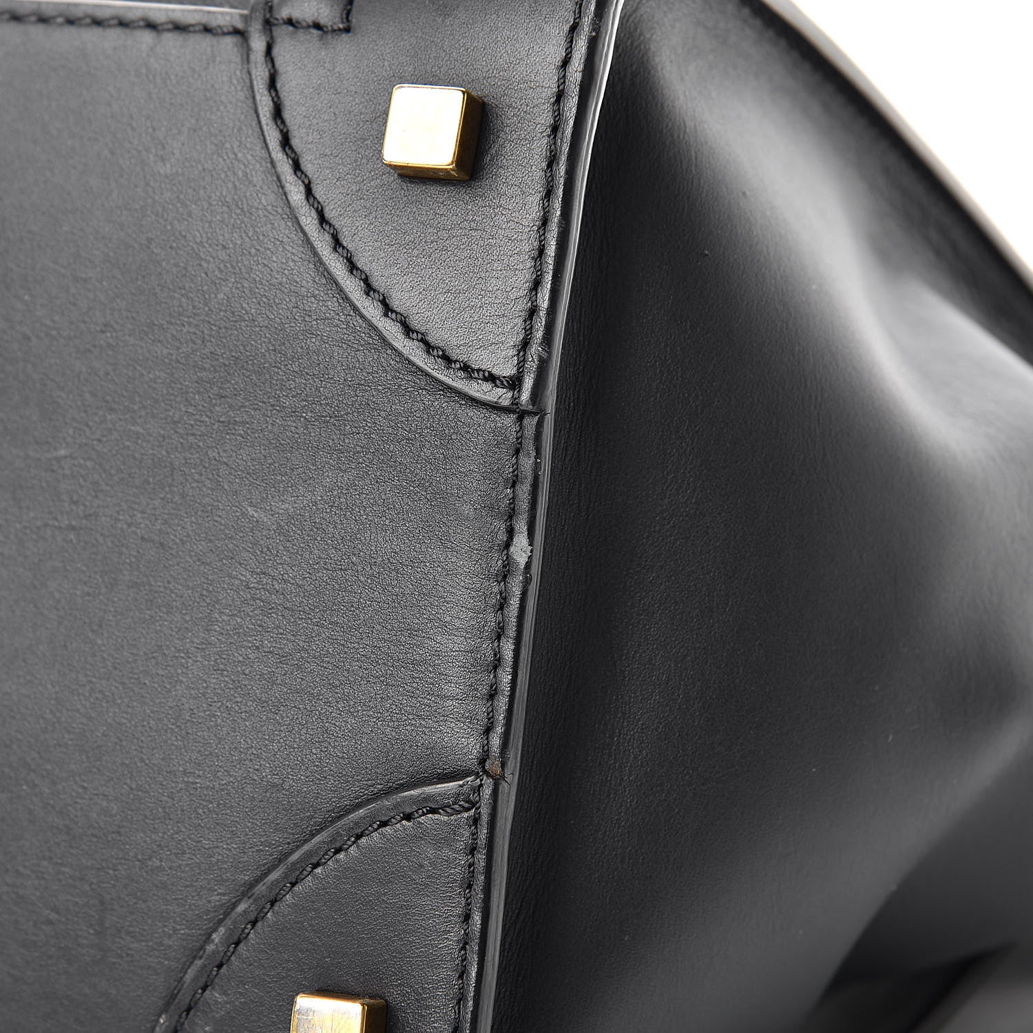Celine Smooth Calfskin Mini Luggage Black 12 of 23