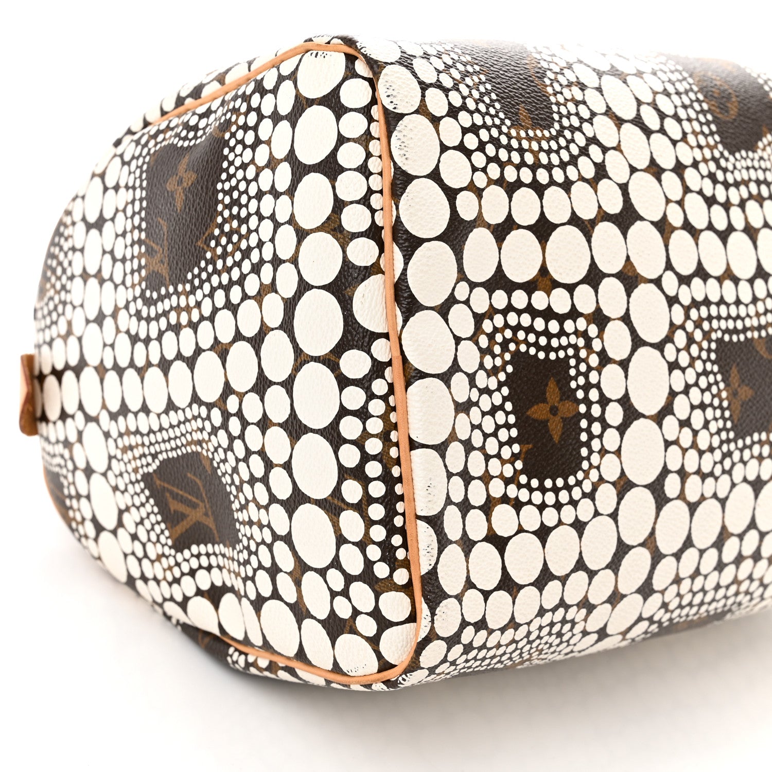 Louis Vuitton Monogram Kusama Town Speedy 30 White 9 of 12