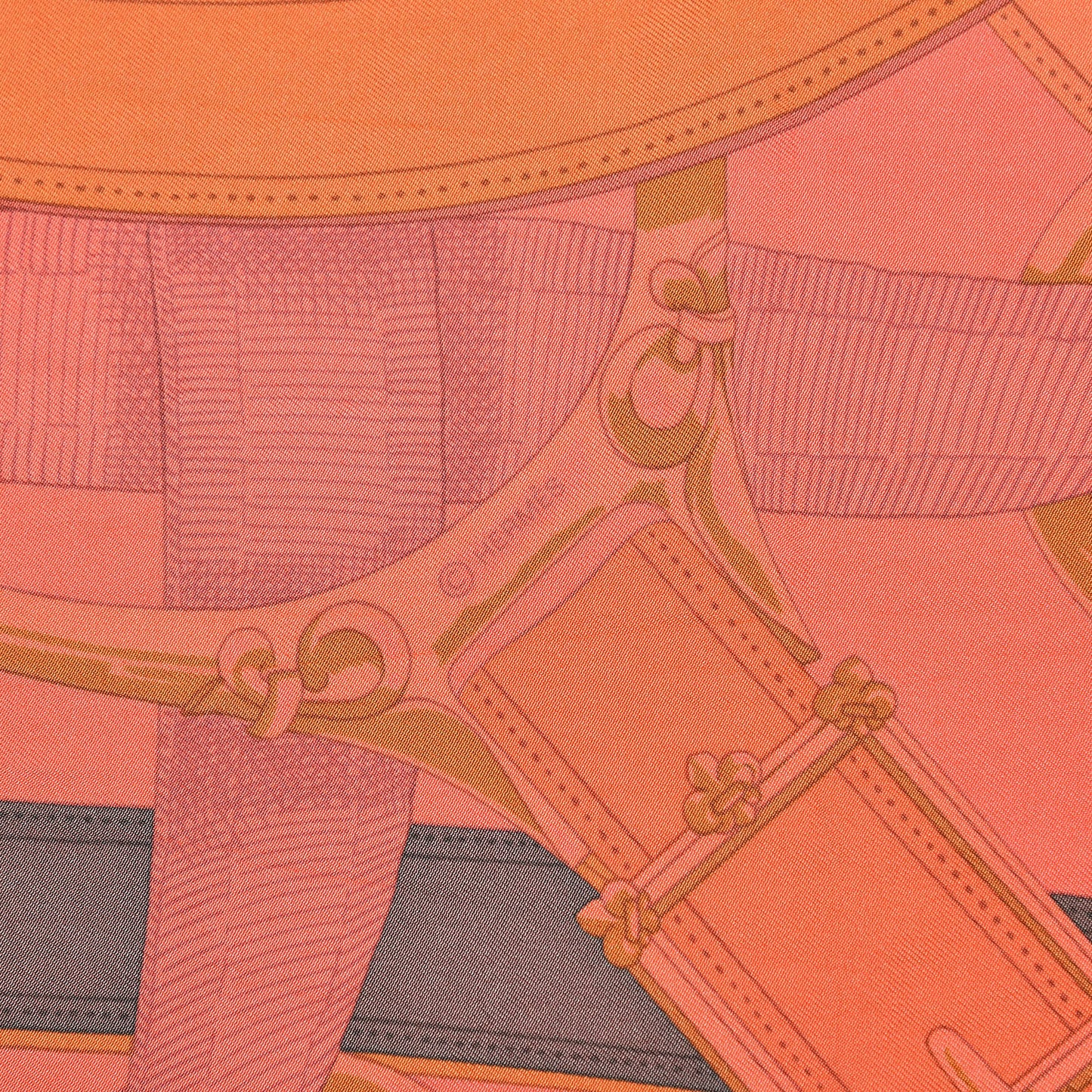 Silk Cavalcadour Shawl 140 Grenadine Corail Lie De Vin