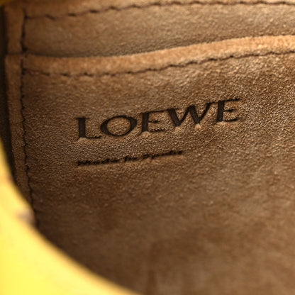 Loewe Calfskin Jacquard Mini Gate Dual Bag Dark Yellow 6 of 9