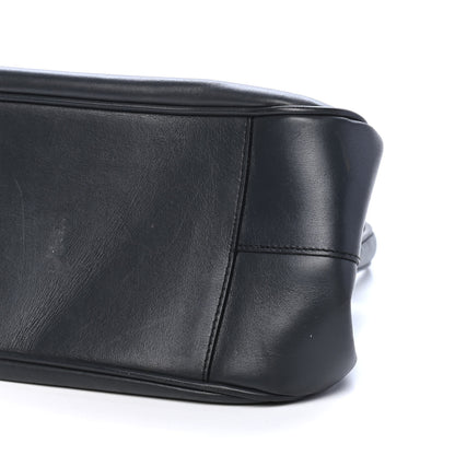 Prada Calfskin Top Handle Frame Bag Black 8 of 10