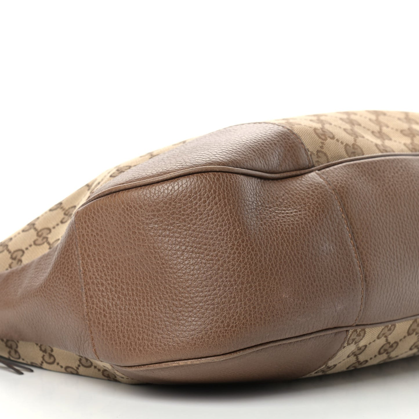 Soft GG Monogram Large Margaux Hobo Brown