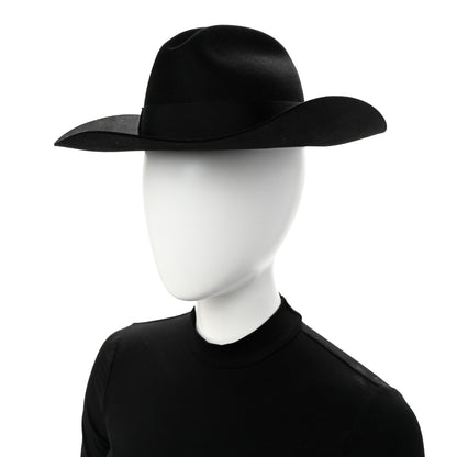 Gucci Felt Dallas Wide Brim Hat S Black 2 of 8