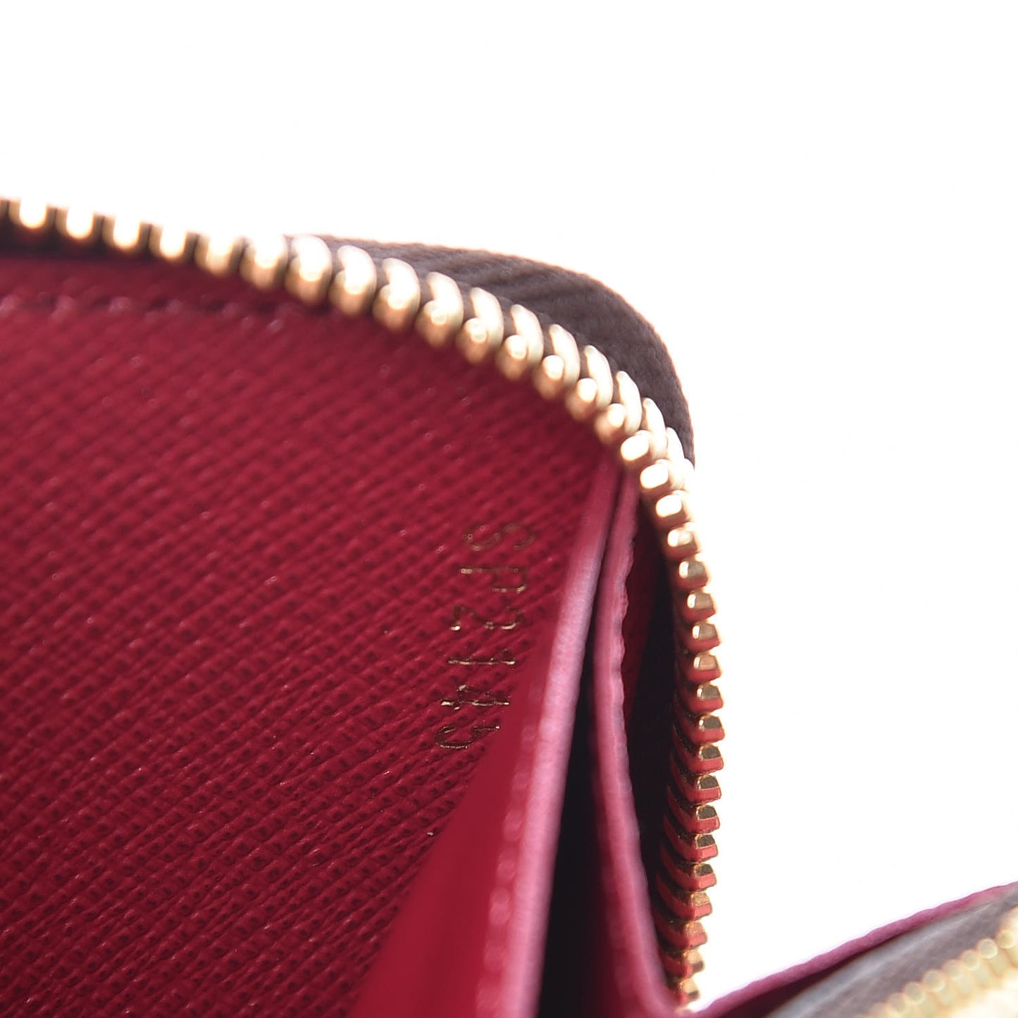 Monogram Clemence Wallet Fuchsia
