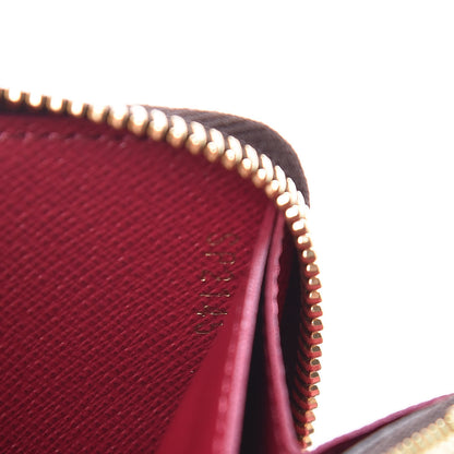 Louis Vuitton Monogram Clemence Wallet Fuchsia 7 of 7