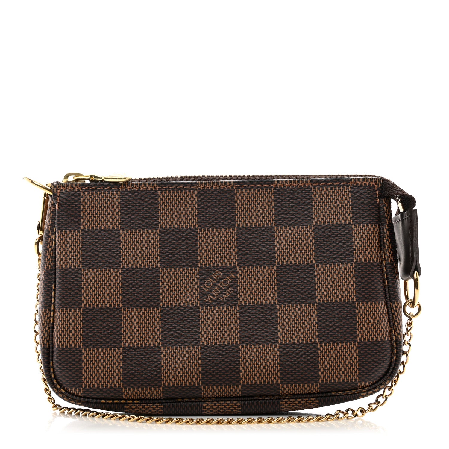 Louis Vuitton Damier Ebene Mini Pochette Accessories 1 of 8