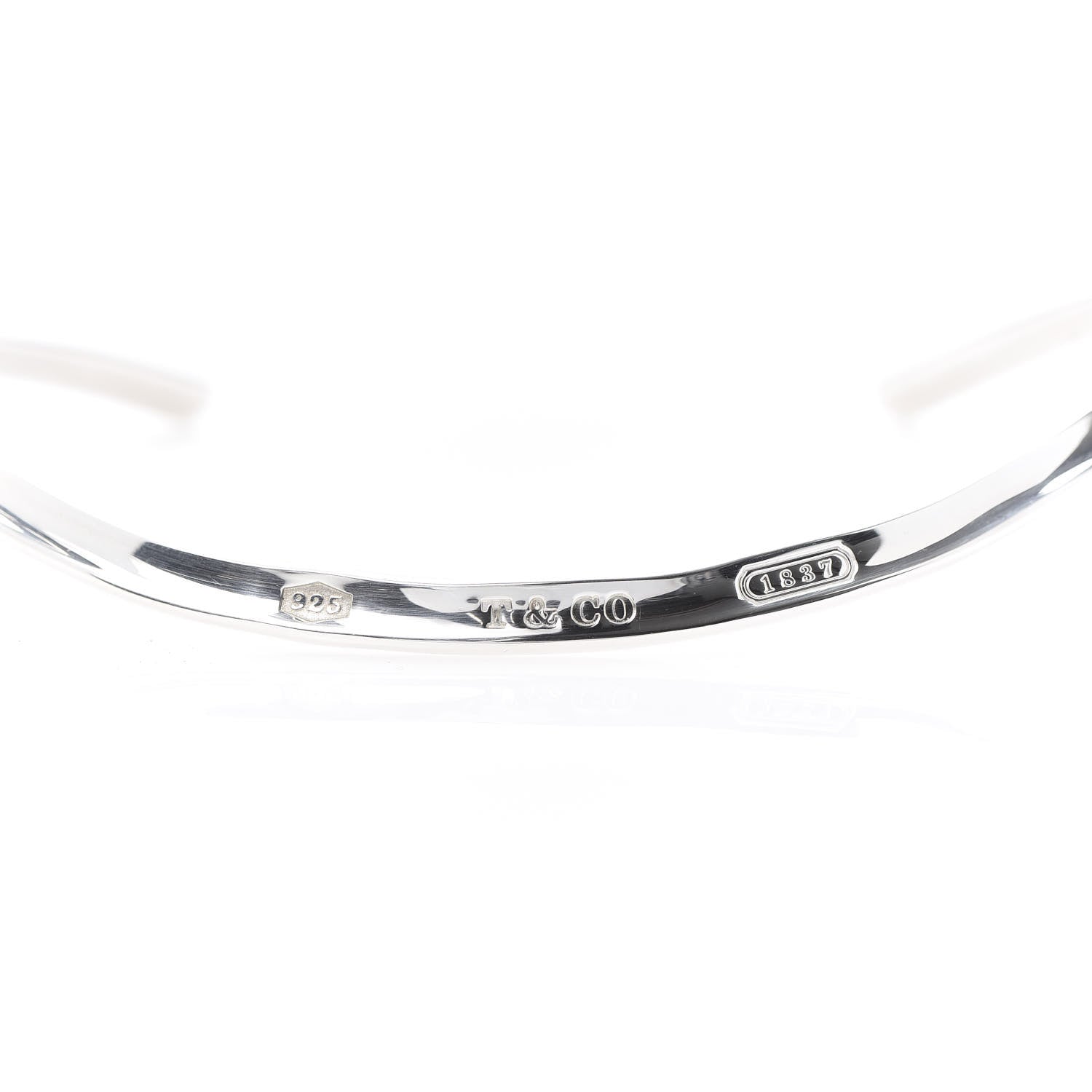Tiffany Sterling Silver 1837 Collar Necklace 3 of 5