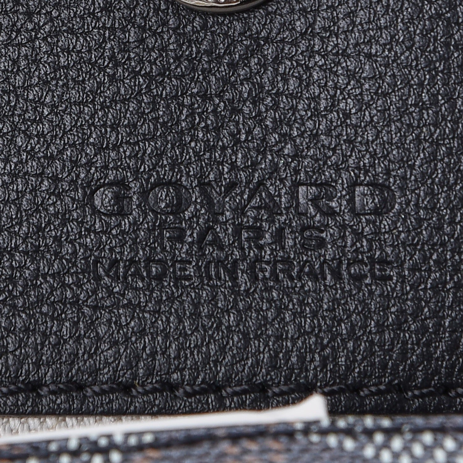 Goyard Goyardine Reversible Anjou GM Black 11 of 12