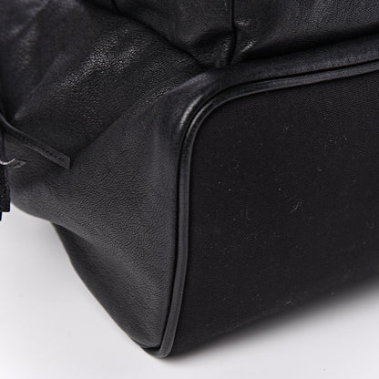 Saint Laurent Lambskin Mini City Backpack Black 9 of 12