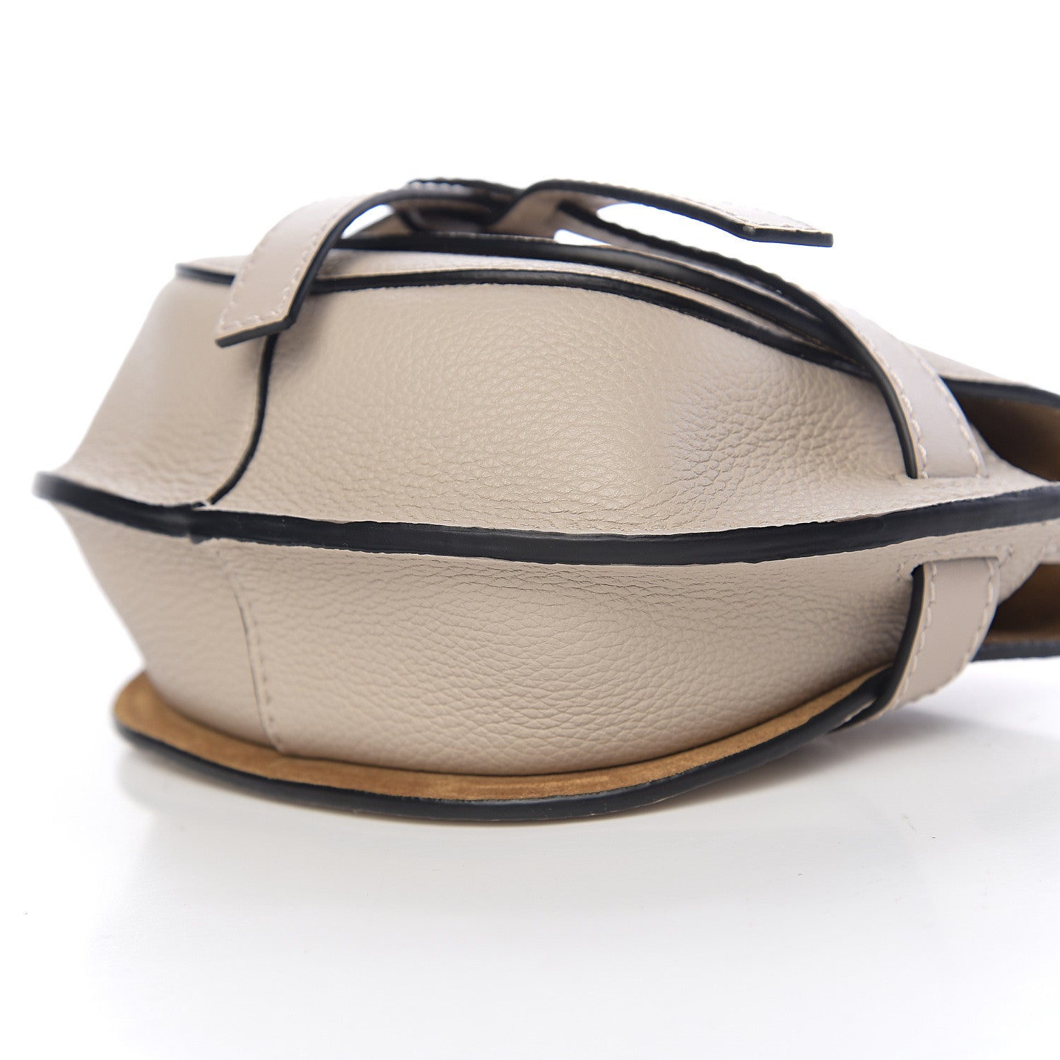 Loewe Grained Calfskin Mini Gate Crossbody Bag Light Oat 7 of 8