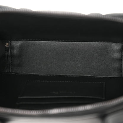 Christian Dior Calfskin Macrocannage Caro Box Bag Black 5 of 10