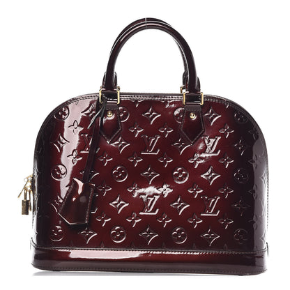 Louis Vuitton Vernis Alma PM Amarante 1 of 10