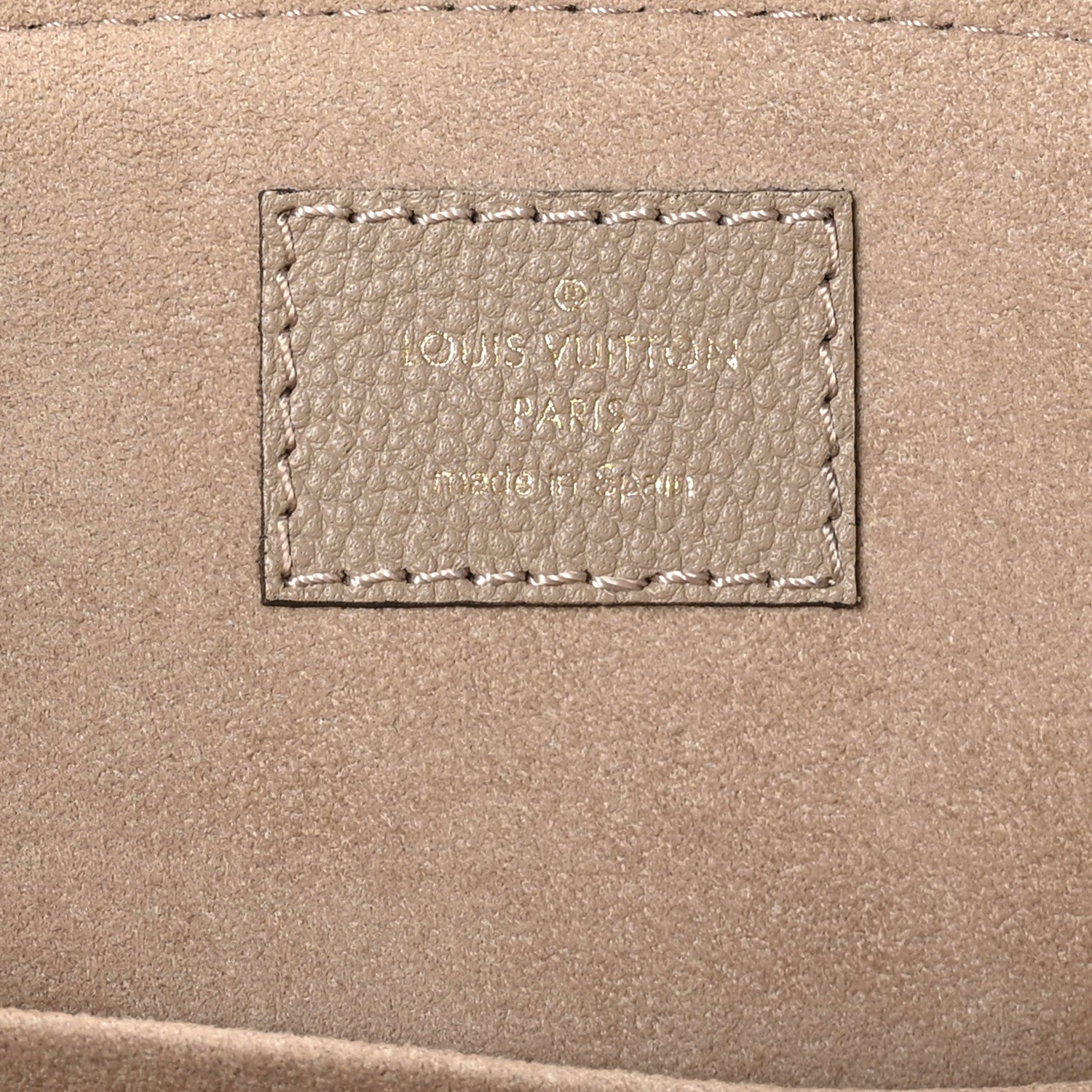 Louis Vuitton Empreinte Monogram Giant Petit Palais Tourterelle Creme 6 of 9