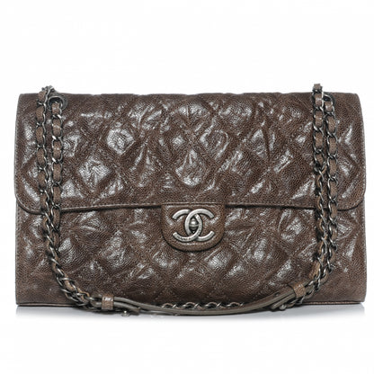 Chanel Caviar CC Crave Jumbo Flap 1 of 8