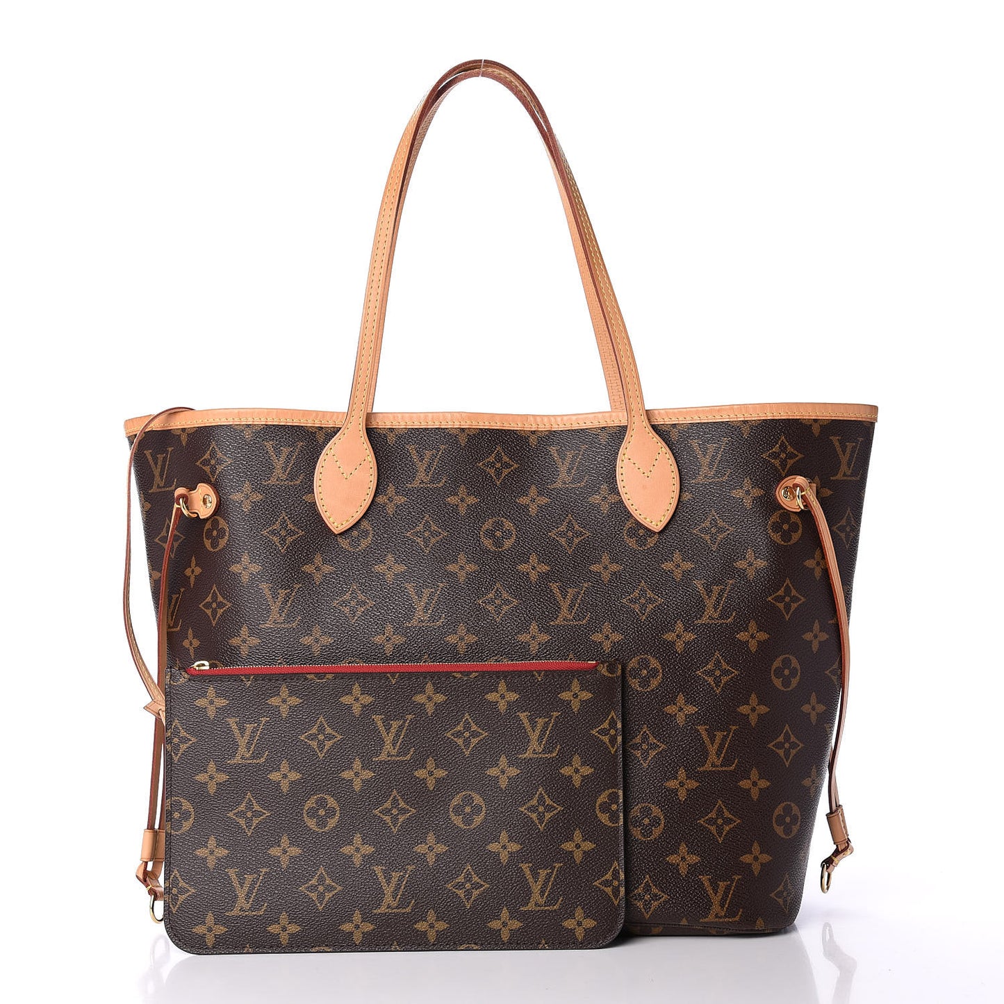 Monogram Neo Neverfull MM Cherry