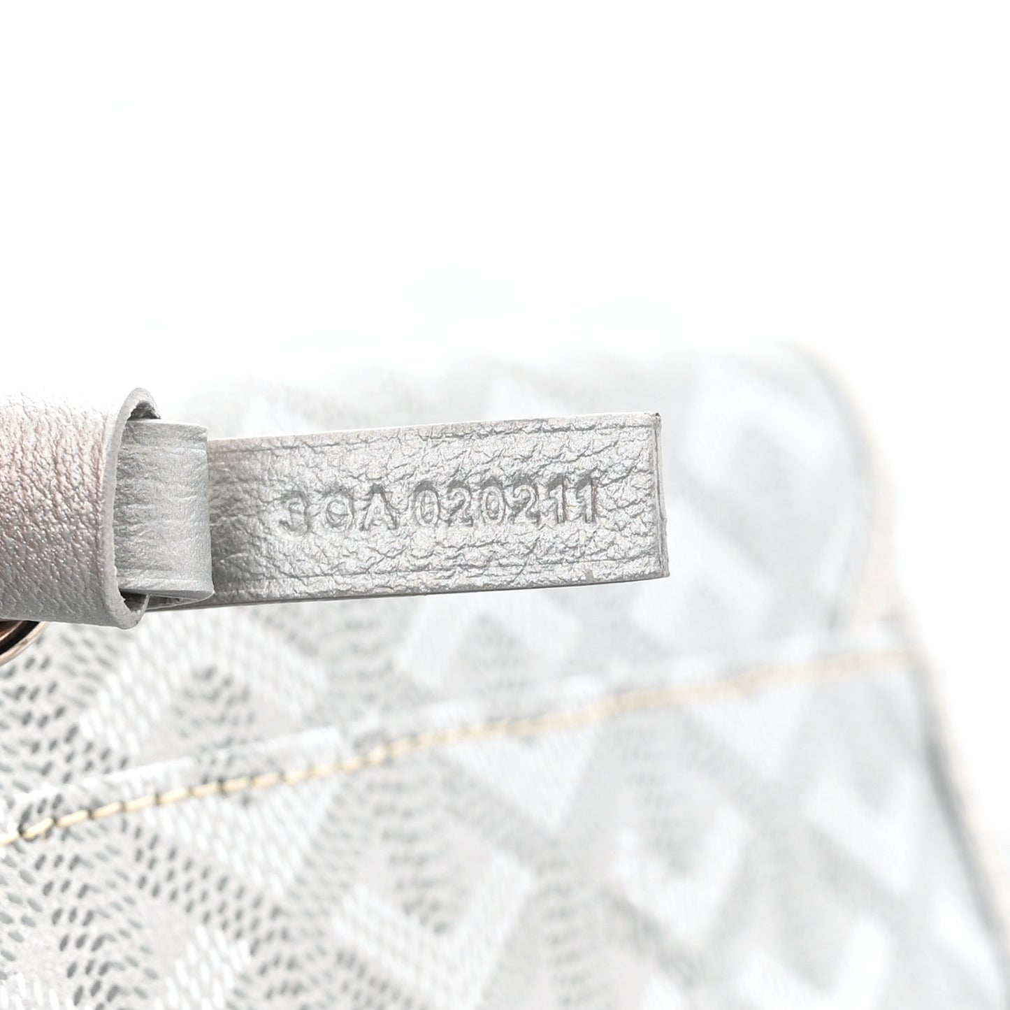 Goyardine Precious Metals Saint Louis GM Silver