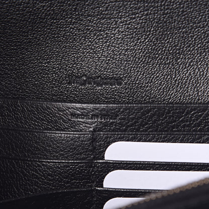 Saint Laurent Calfskin Monogram Belle de Jour Chain Clutch Black 6 of 9