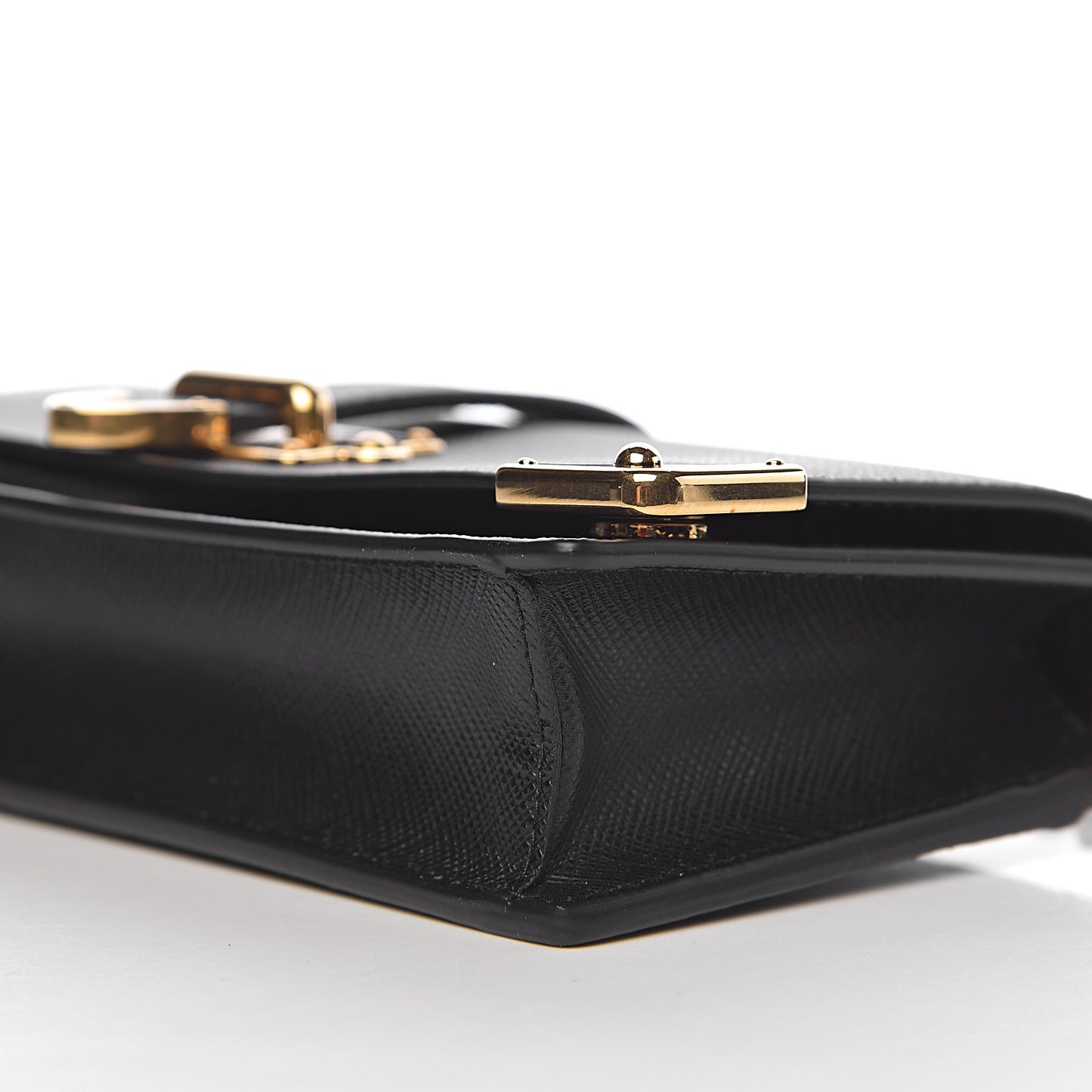 Saffiano Cahier Mini Bag Black