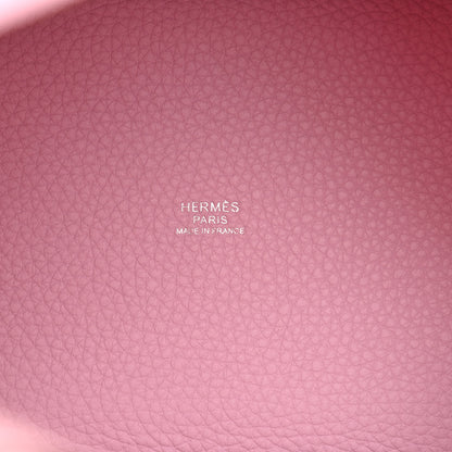 Hermes Taurillon Clemence Picotin Lock 18 PM Mauve Sylvestre 6 of 11