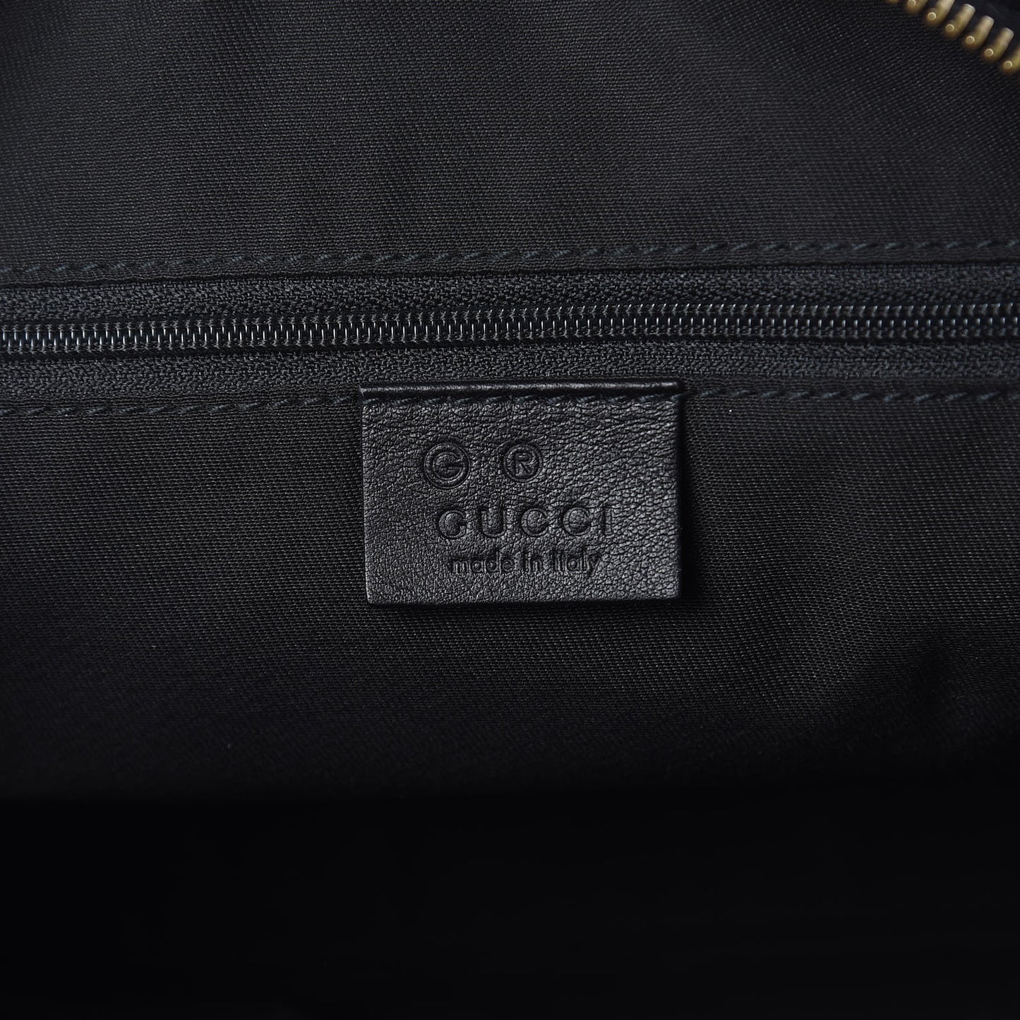 Guccissima Suede Charmy Boston Black