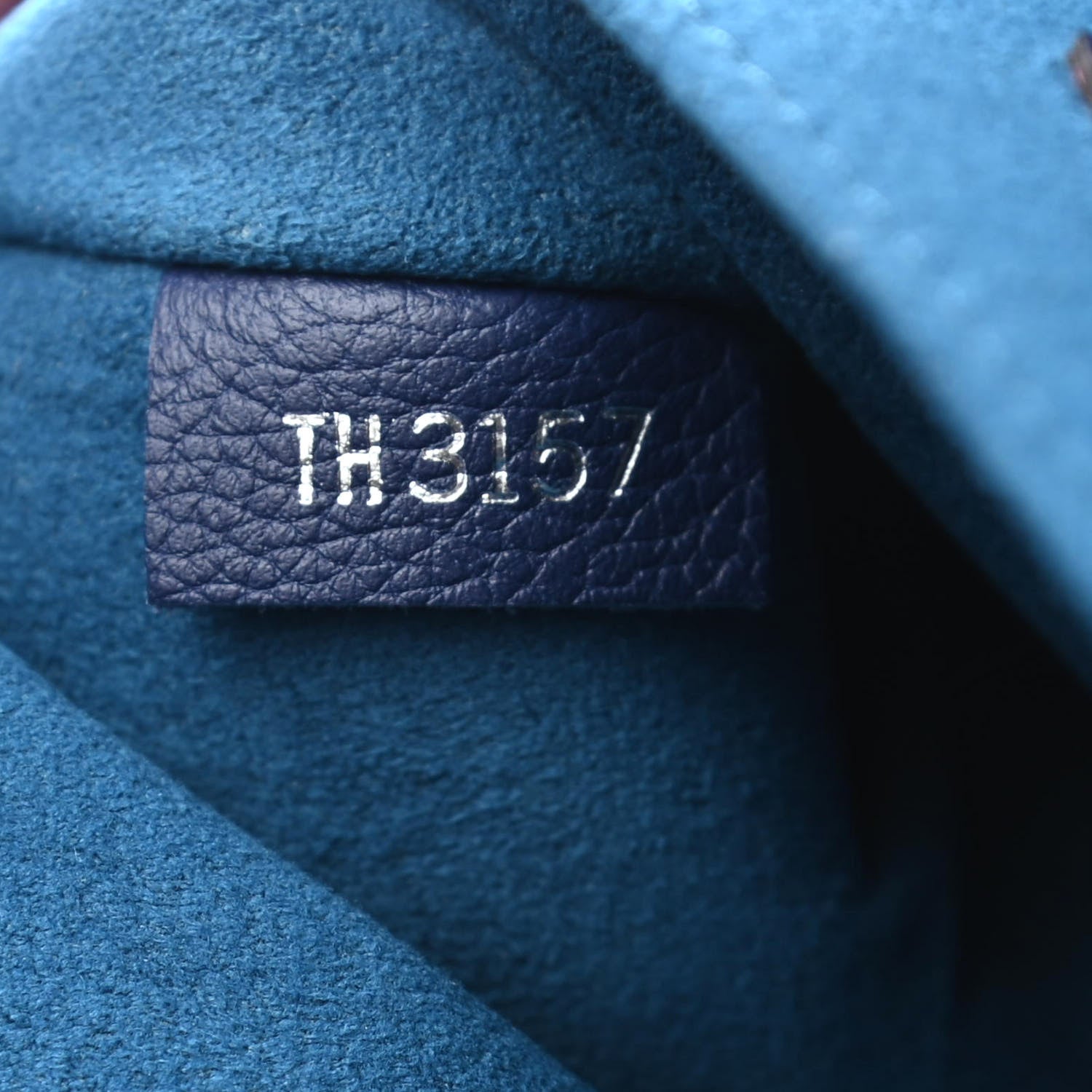 Louis Vuitton Calfskin Pochette Jour PM Indigo 6 of 8